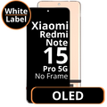 LCD OLED No Frame For Xiaomi Redmi Note 15 Pro 5G - White Box
