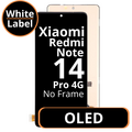 LCD Oled No Frame For Xiaomi Note 14 Pro 4G White Box