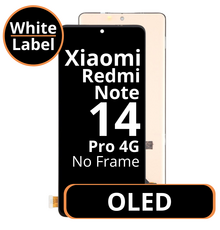 LCD Oled No Frame For Xiaomi Note 14 Pro 4G White Box