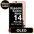 LCD Oled No Frame For Xiaomi Note 14 Pro 5G -  White Box