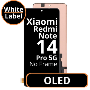 LCD Oled No Frame For Xiaomi Note 14 Pro 5G -  White Box