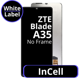 LCD InCell No Frame For ZTE Blade A35 / A55 - White Box