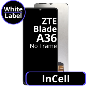 LCD InCell No Frame For ZTE Blade A36 / A56 - White Box
