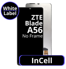 LCD InCell No Frame For ZTE Blade A56 - White Box