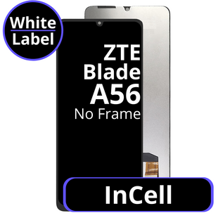 LCD InCell No Frame For ZTE Blade A56 - White Box