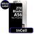 LCD InCell No Frame For ZTE Blade A56 - White Box