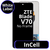 LCD InCell No Frame For ZTE Blade V70- White Box