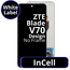 LCD InCell No Frame For ZTE Blade V70 Design - White Box