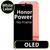LCD OLED No Frame For Honor Power - White Box