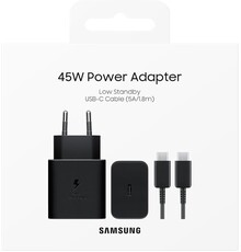 Adaptador de energia de 45 watts com cabo USB-C EP-T4511XBEGEU - Pacote de serviço