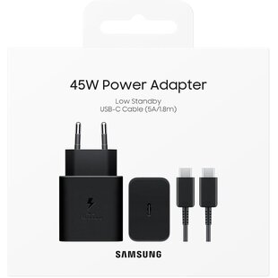 Netzteil 45 Watt Ladegerät mit USB-C-Kabel EP-T4511XBEGEU Service Pack