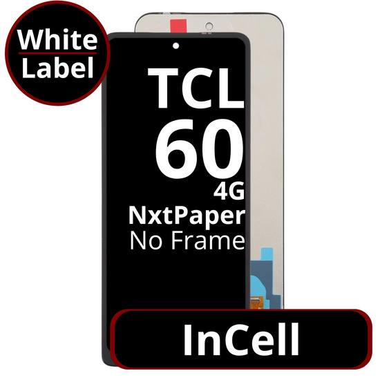 LCD InCell No Frame For TCL 60 4G NxtPaper- White Box