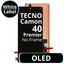 LCD OLED No Frame For Tecno Camon 40 Premier - White Box