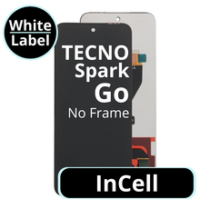 LCD InCell No Frame For Tecno Spark Go - White Box