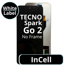 LCD InCell No Frame For Tecno Spark Go 2 - White Box