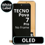 LCD OLED No Frame For Tecno Pova 7 Pro - White Box