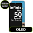 LCD OLED No Frame For Infinix Hot 50 Pro 4G - White Box