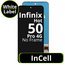 LCD InCell No Frame For Infinix Hot 50 Pro 4G - White Box
