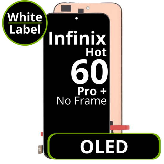 LCD OLED No Frame For Infinix Hot 60 Pro Plus - White Box