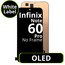 LCD OLED No Frame For Infinix Note 60 Pro - White Box