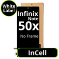 LCD InCell No Frame For Infinix Note 50X - White Box