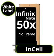 LCD InCell No Frame For Infinix Note 50X - White Box