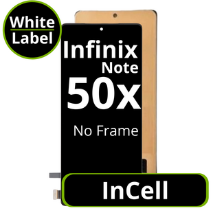 LCD InCell No Frame For Infinix Note 50X - White Box