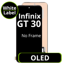 LCD OLED No Frame For Infinix GT 30 - White Box