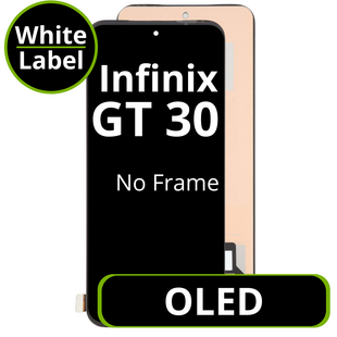 LCD OLED No Frame For Infinix GT 30 - White Box