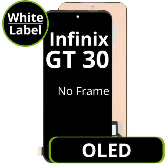 LCD OLED No Frame For Infinix GT 30 - White Box