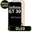 LCD OLED No Frame For Infinix GT 30 - White Box