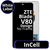 LCD InCell No Frame For ZTE Blade V80 Design - White Box