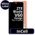 LCD InCell No Frame For ZTE Blade V60 Design - White Box