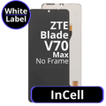LCD InCell No Frame For ZTE Blade V70 Max - White Box
