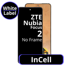 LCD InCell No Frame For ZTE Nubia Focus 2 - White Box