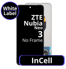 LCD InCell No Frame For ZTE Nubia Neo 3 - White Box
