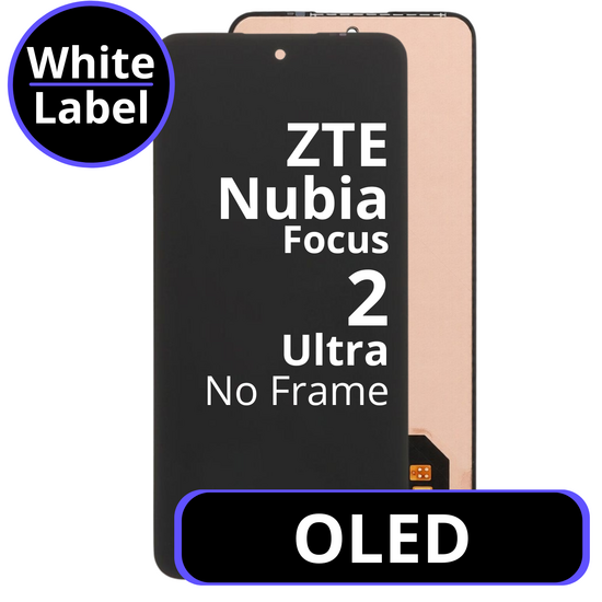LCD OLED No Frame For ZTE Nubia Focus 2 Ultra - White Box