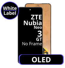 LCD OLED No Frame For ZTE Nubia Neo 3 GT - White Box
