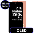 LCD OLED No Frame For ZTE Nubia Z60s Pro - White Box