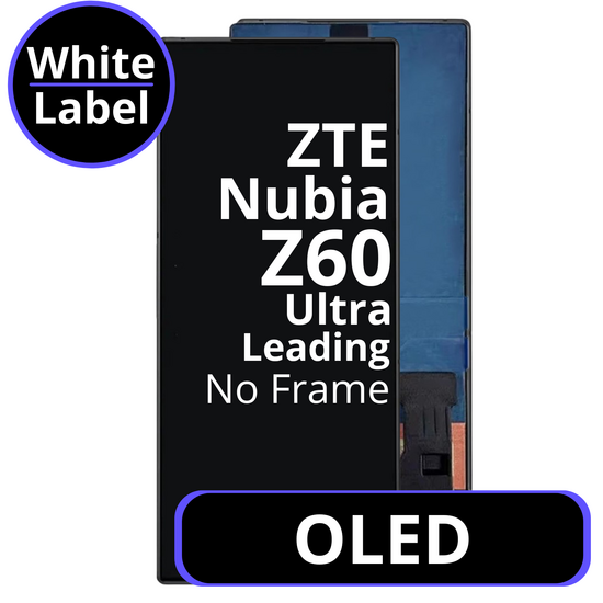 LCD OLED No Frame For ZTE Nubia Z60 Ultra Leading - White Box
