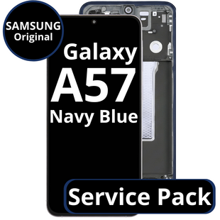 LCD Samsung Galaxy A57 GH82-39285B A567 With Frame Navy Blue Service Pack Box