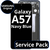 LCD Samsung Galaxy A57 GH82-39285B A567 With Frame Navy Blue Service Pack Box