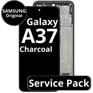 LCD Samsung Galaxy A37 GH82-39232A A376 With Frame Charcoal Black Service Pack Box
