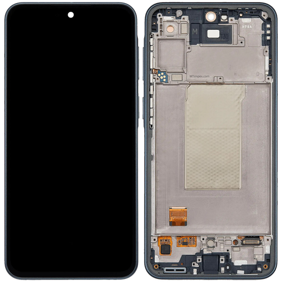 LCD Samsung Galaxy A37 GH82-39232B A376 With Frame GrayGreen Service Pack Box