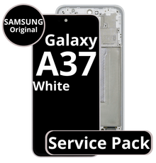 LCD Samsung Galaxy A37 GH82-39232C A376 With Frame White Service Pack Box