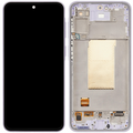 LCD Samsung Galaxy A37 GH82-39232D A376 With Frame Lavendel Service Pack Box