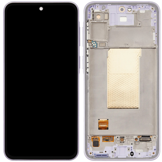 LCD Samsung Galaxy A37 GH82-39232D A376 With Frame Lavendel Service Pack Box