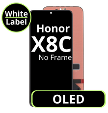 LCD OLED No Frame For Honor X8C - White Box