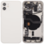 Back Housing with Simtray / Charging port & Small Parts For IPhone 12 White - MT Tech
