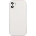 Back Housing with Simtray / Charging port & Small Parts For IPhone 12 White - MT Tech